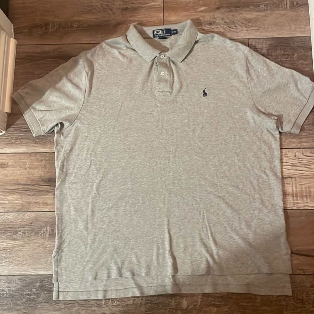 Brand: polo by Ralph Lauren  Size: Men’s XXL. COLOR: gray.